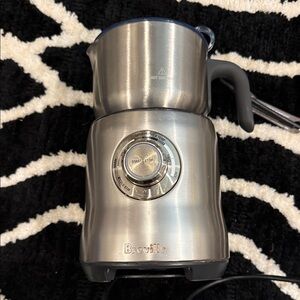 Breville Brushed Silver Milk Frother with Dial Control